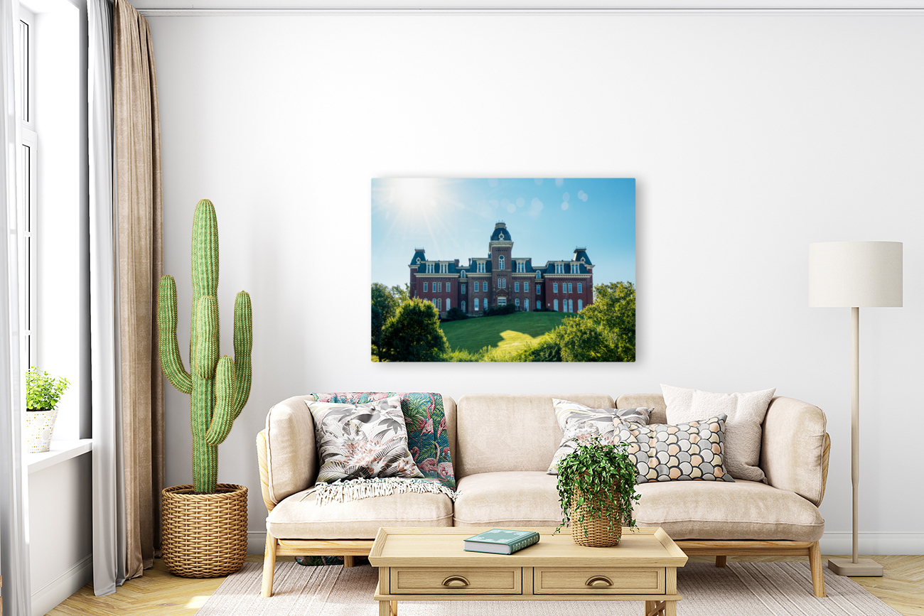 Woodburn Hall at West Virginia University in Morgantown WV Reproduction