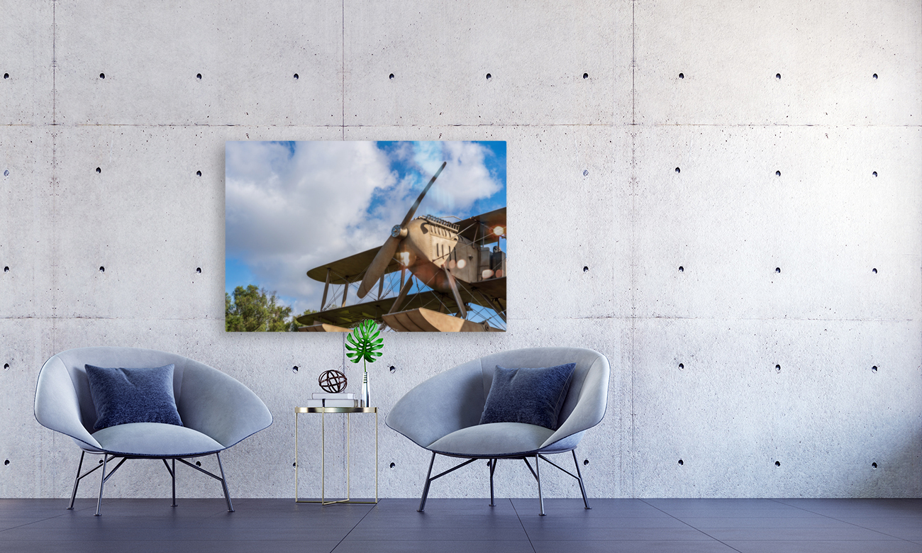 Replica of aircraft used in flight to Brazil Reproduction