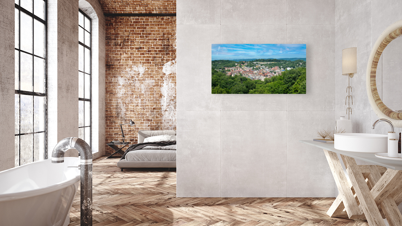 Overview of City of Morgantown WV Reproduction