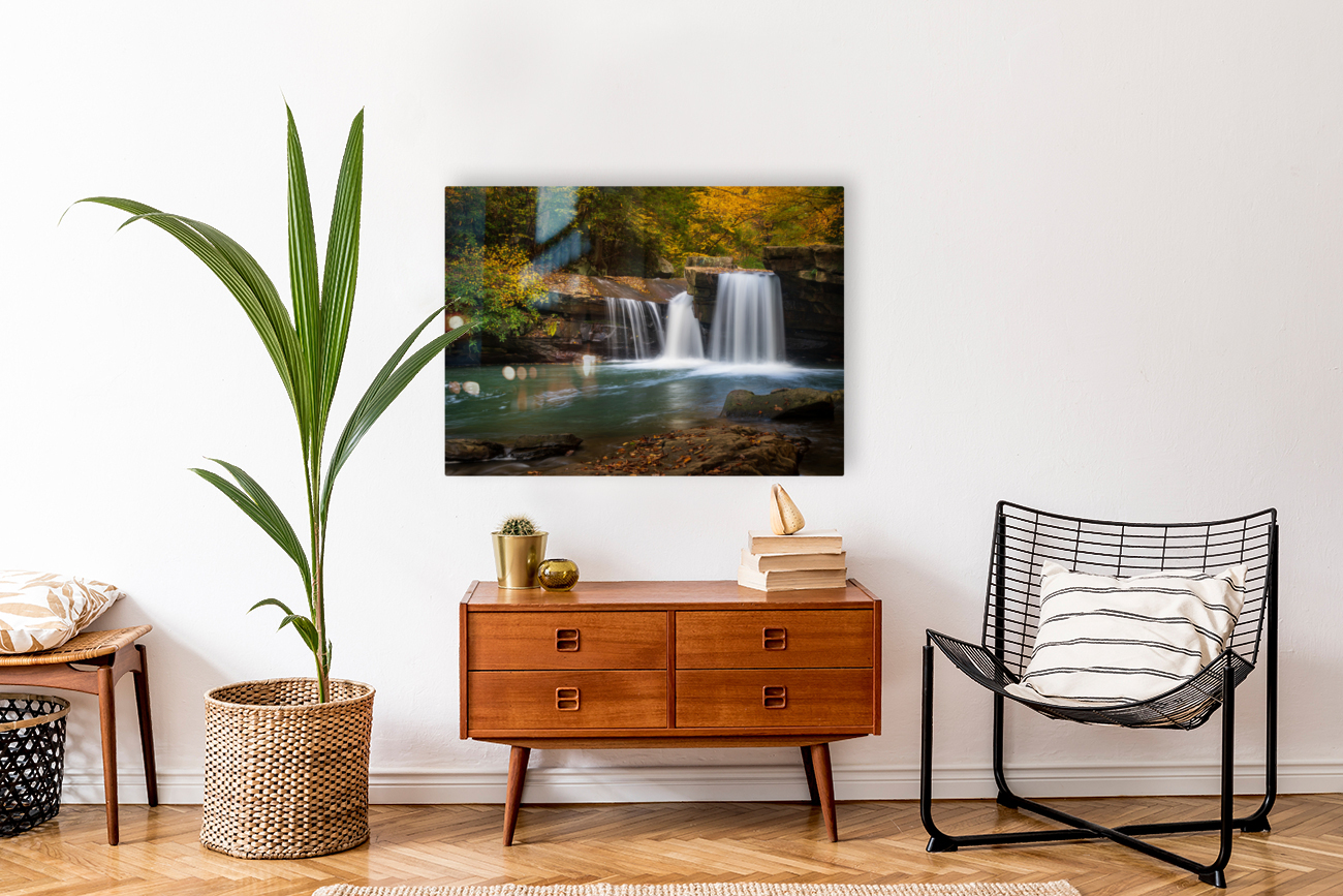 Waterfall on Deckers Creek near Masontown Reproduction
