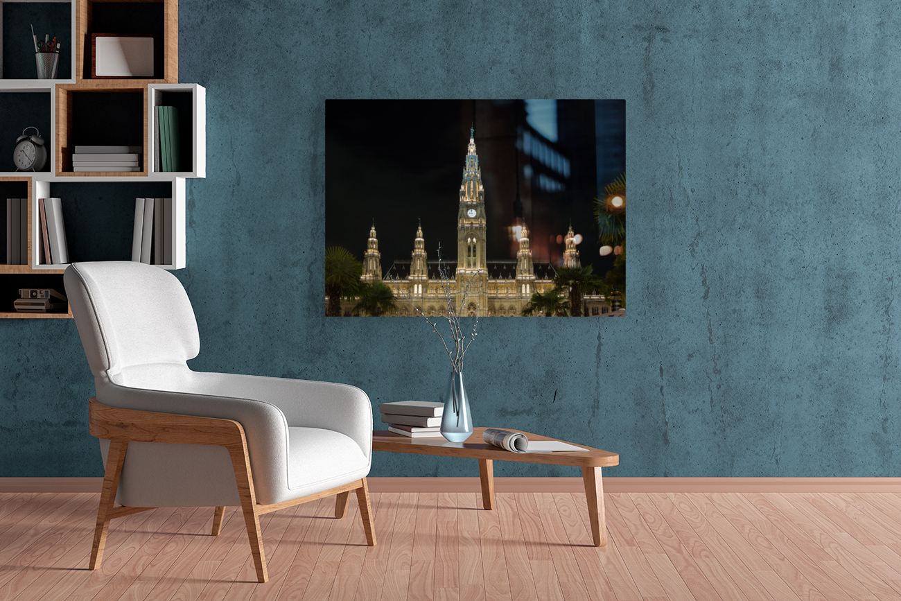  Rathaus building in Vienna Austria Reproduction