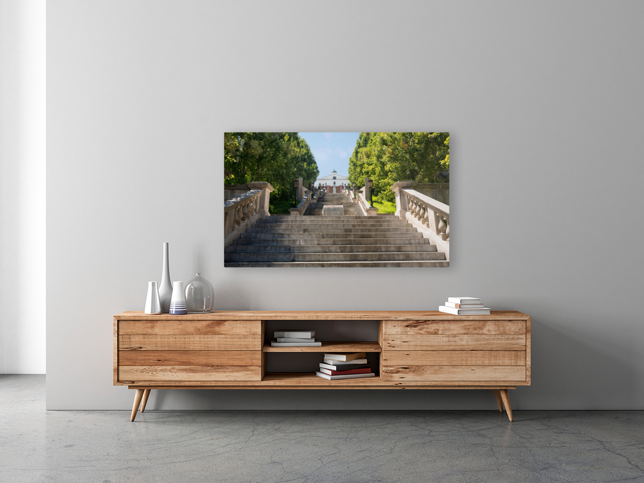 Monument Terrace in Lynchburg Virginia Reproduction