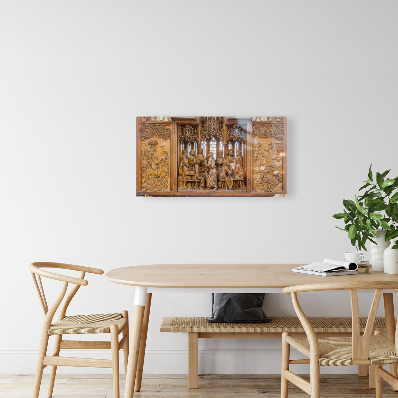 Atlar carving in Rothenburg ob der Tauber Reproduction