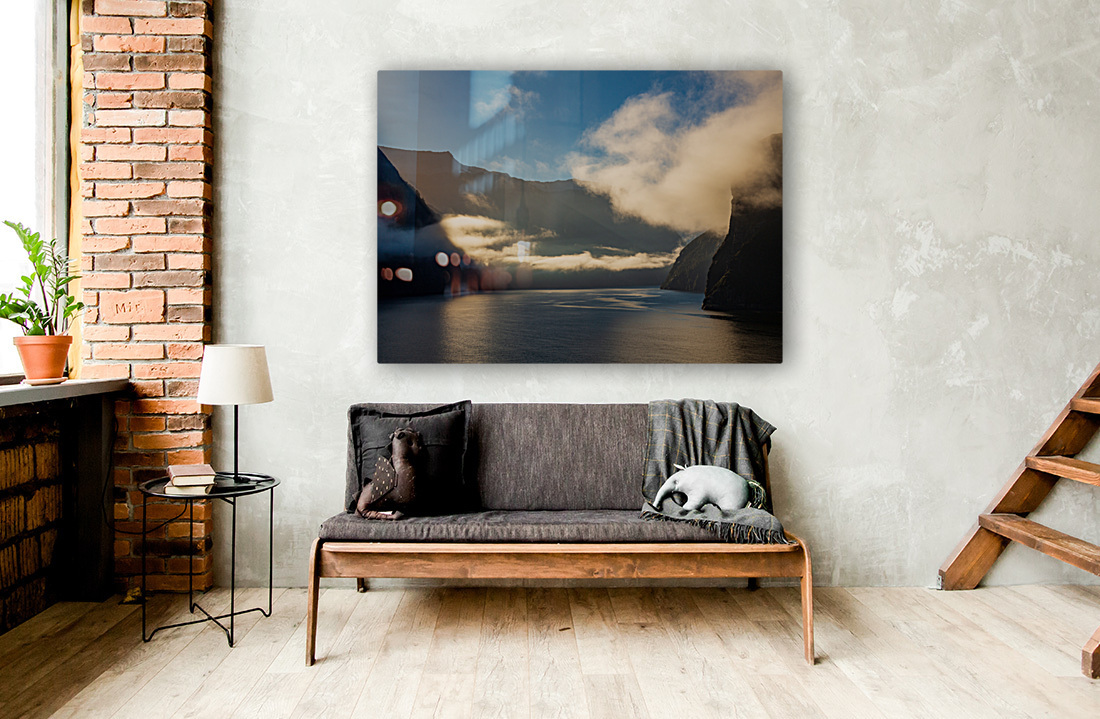 Fjord of Milford Sound in New Zealand Reproduction