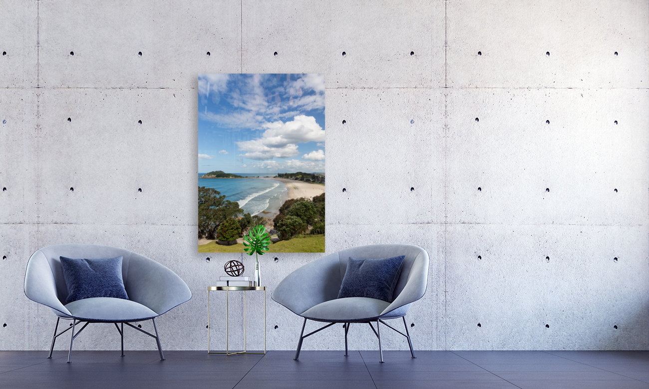 Hike around The Mount at Tauranga in NZ Reproduction