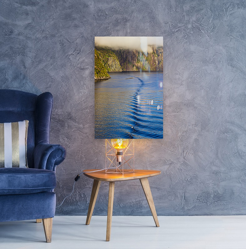 Fjord of Milford Sound in New Zealand Reproduction