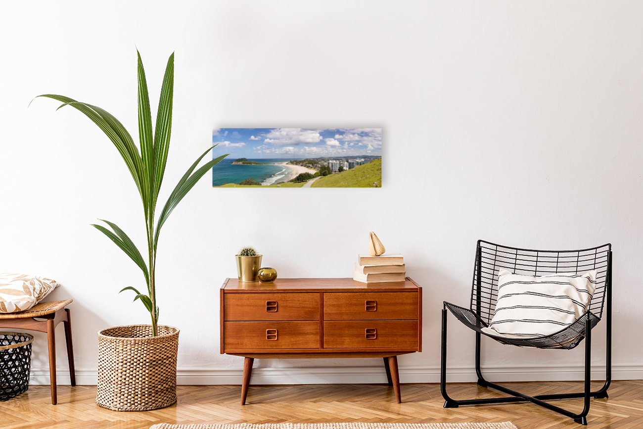 Panorama of Tauranga in NZ Reproduction