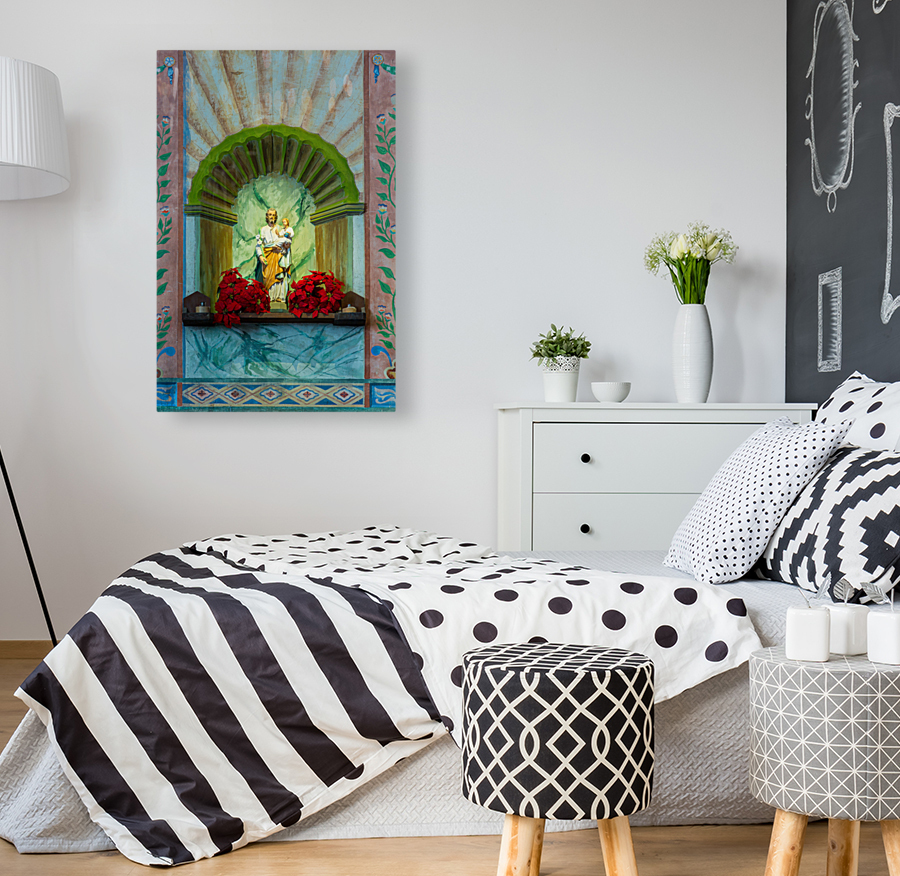 Statue of Jesus in La Purisima Conception mission Reproduction