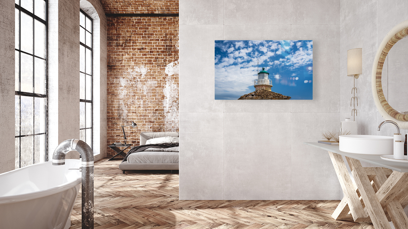 Old Fortress of Corfu by old town Reproduction