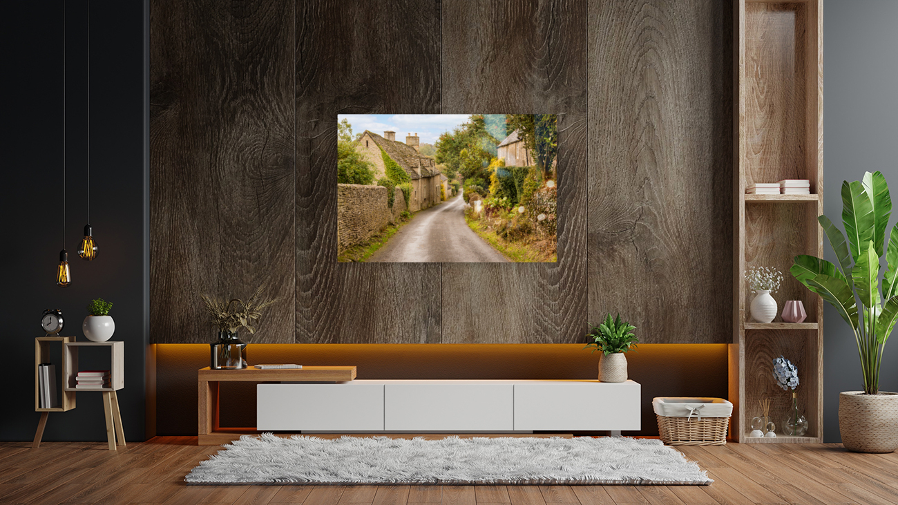 Minster Lovell in Cotswold district of England Reproduction