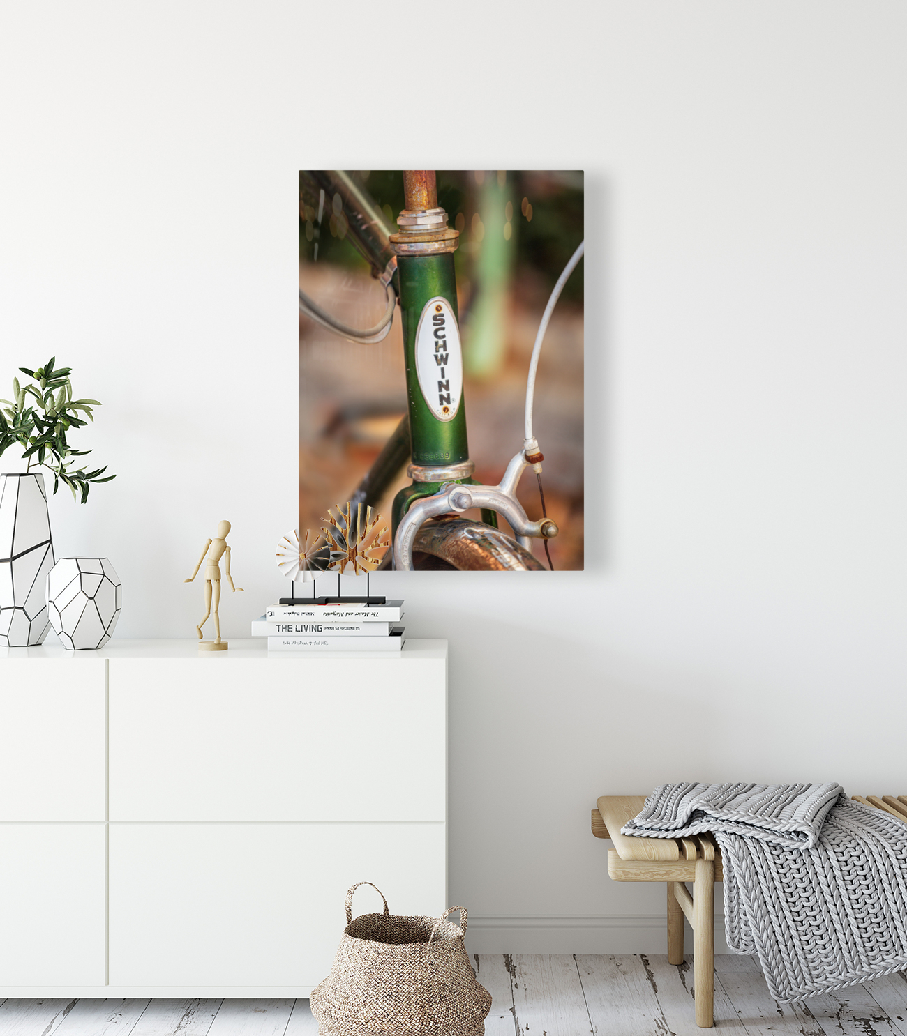 Memories of youth with Schwinn bike frame Reproduction