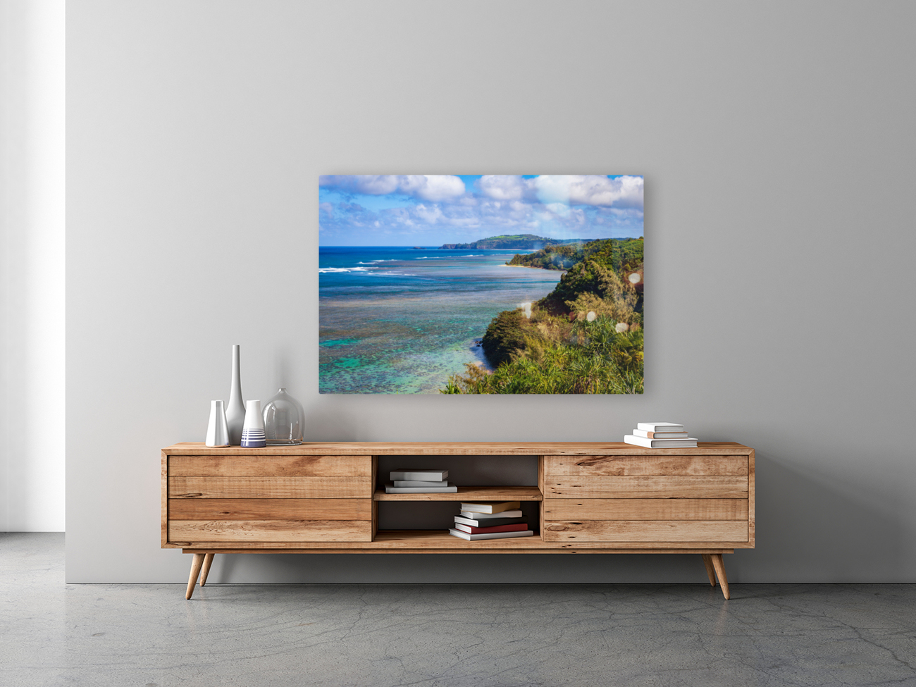 Sealodge and anini beach in Kauai Reproduction