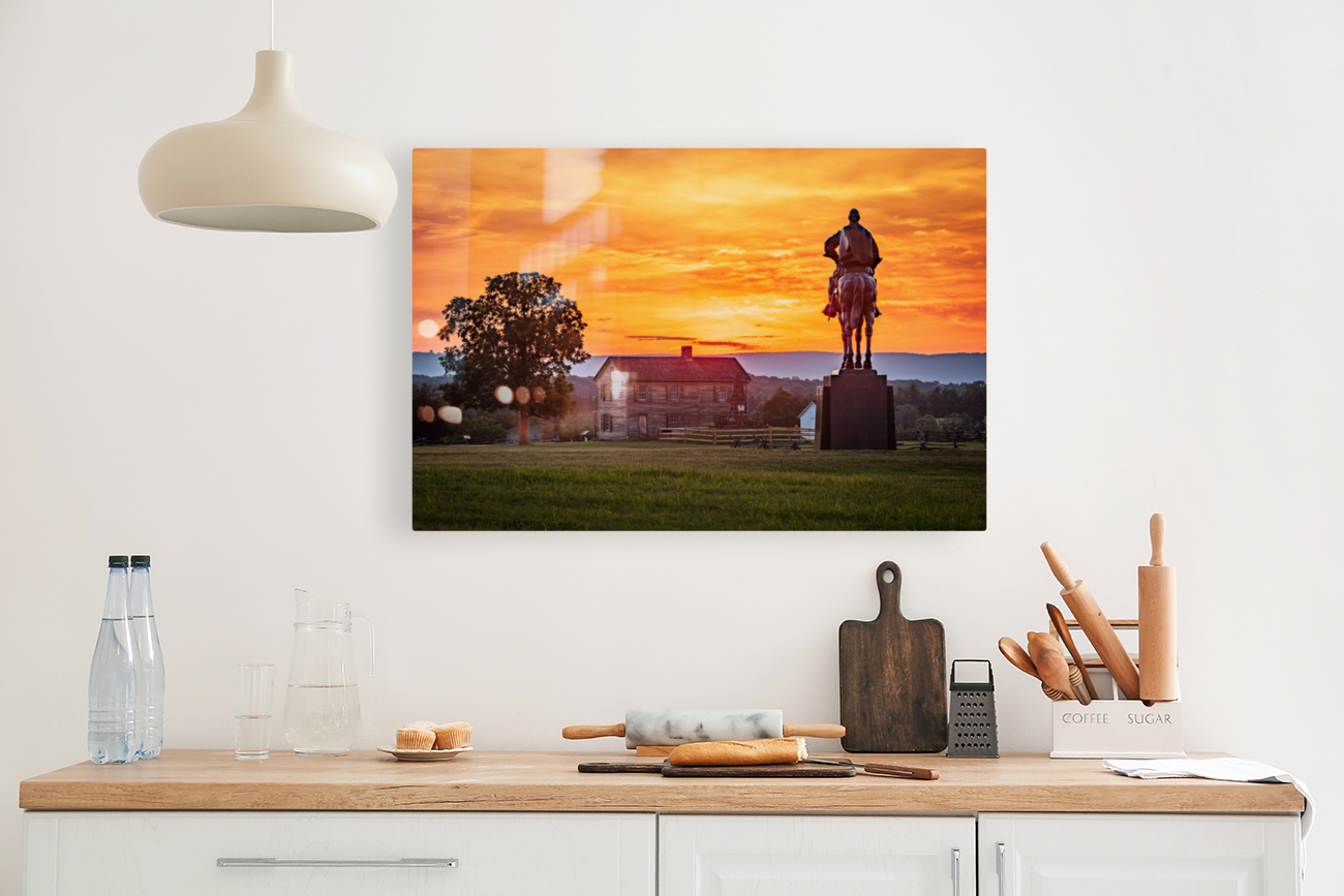 Stonewall Jackson at Manassas Battlefield Reproduction