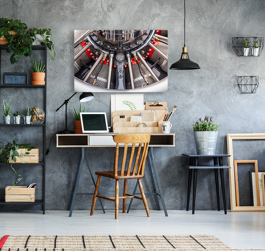 American AT-6 Texan engine Reproduction