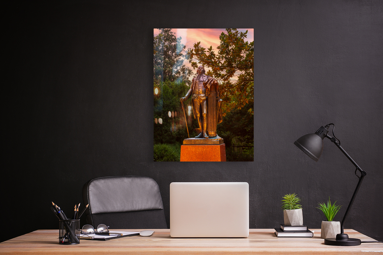 Statue of George Washington at UVA Reproduction