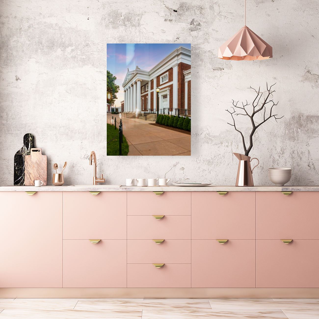 Old Cabell Hall at University of Virginia Reproduction