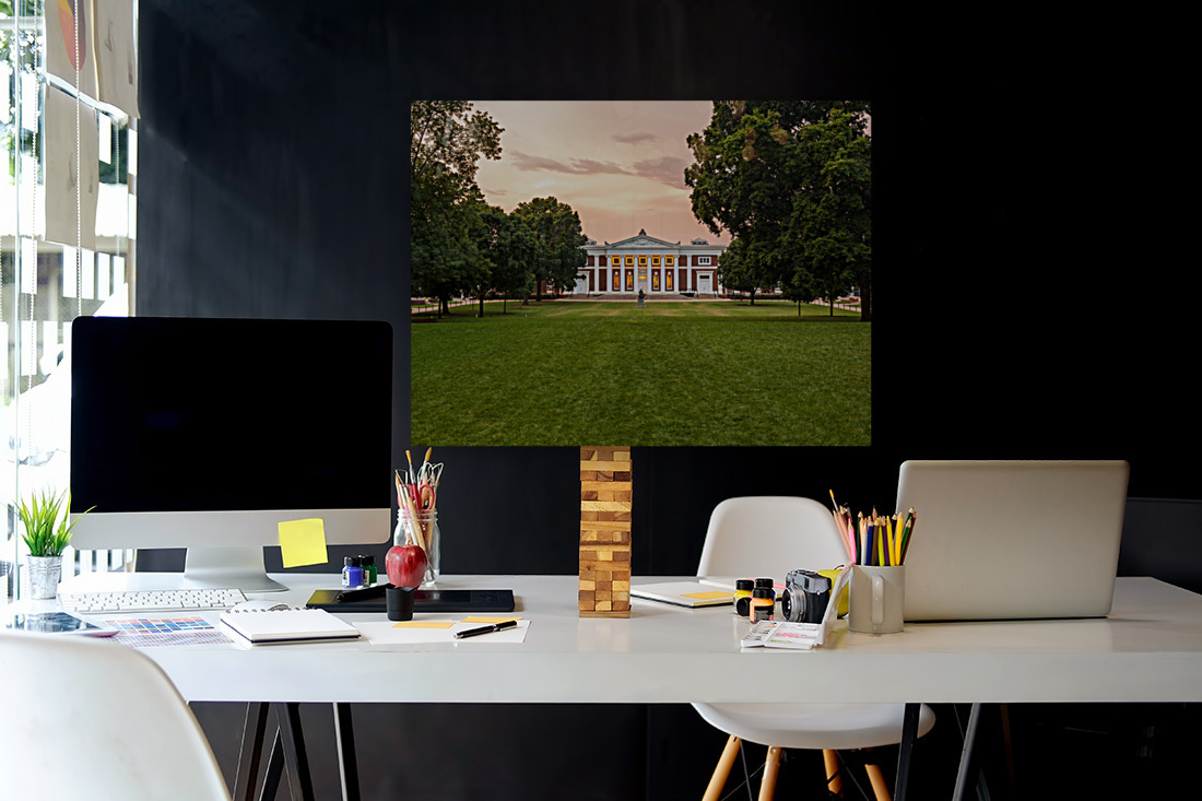 Old Cabell Hall at University of Virginia Reproduction