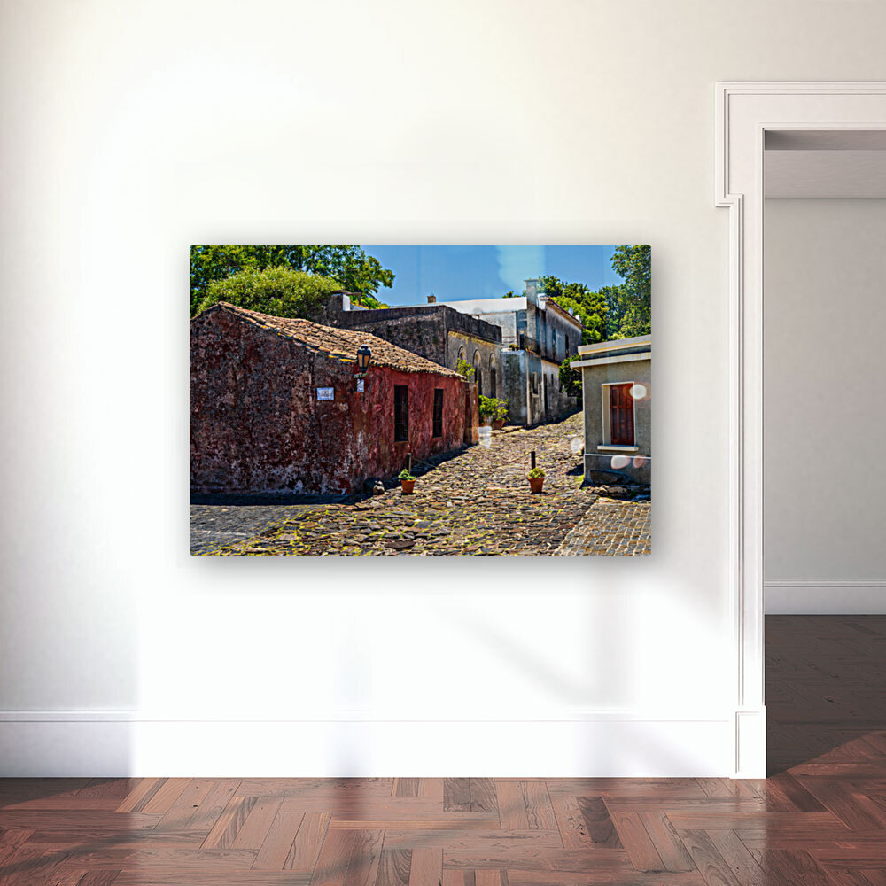 Street of Sighs in historical town of Colonia del Sacramento Reproduction