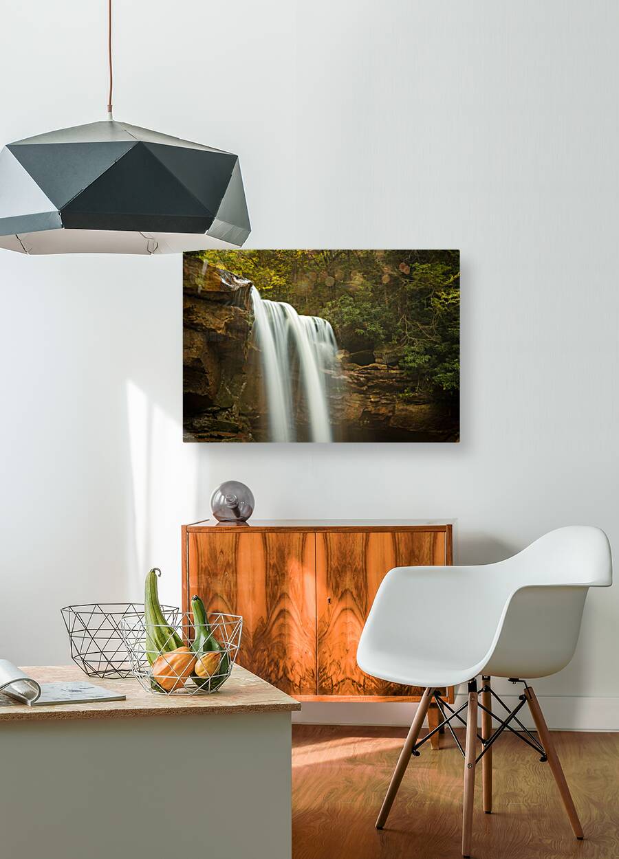 Douglas Falls near Blackwater Canyon trail near Thomas WV Reproduction