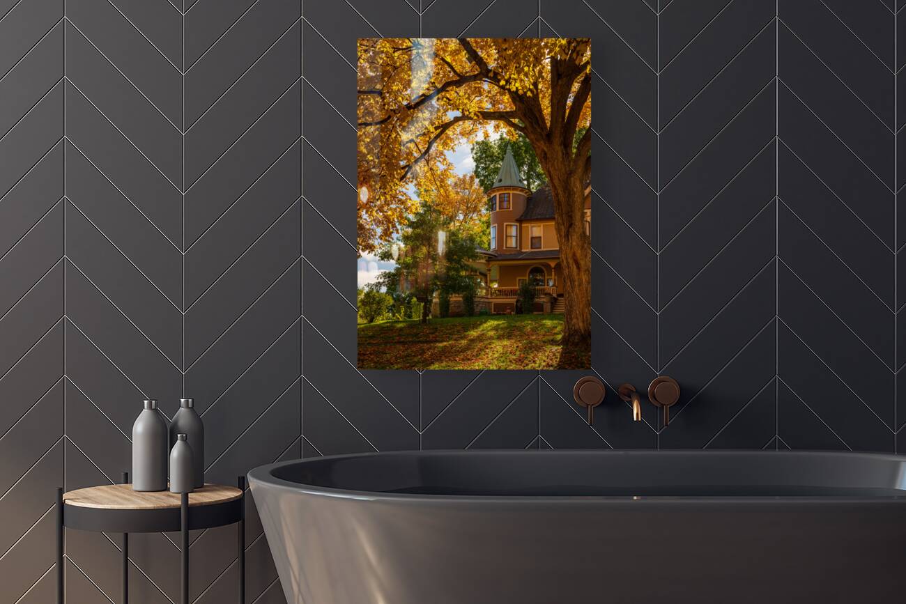 Victorian home on W Broadway in Decorah Iowa Reproduction