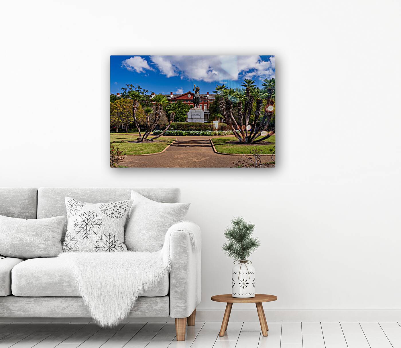Statue of Major General Andrew Jackson in New Orleans park Reproduction