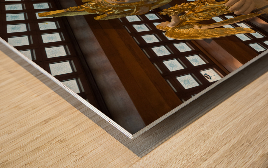 Statue of Athena in Nashville Parthenon Wood print