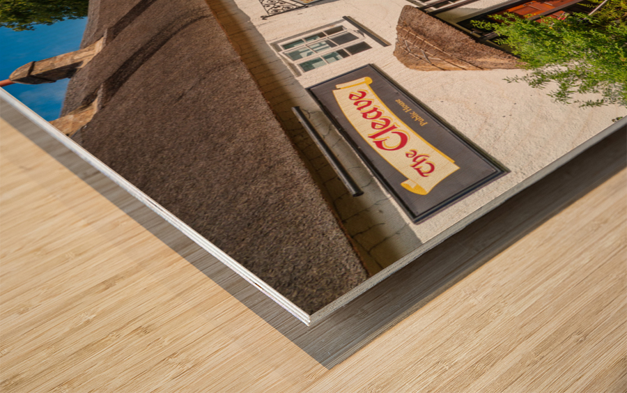 The Cleave in Lustleigh in Devon Wood print