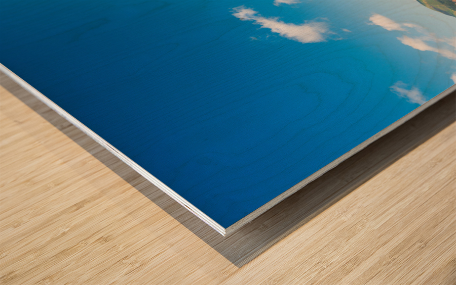 Marin Headlands and Golden Gate Bridge Wood print