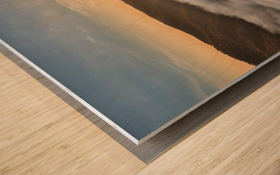 Grandview in New River Gorge Wood print