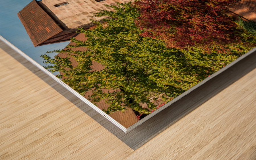 Kaiserburg Castle in Nuremberg Wood print