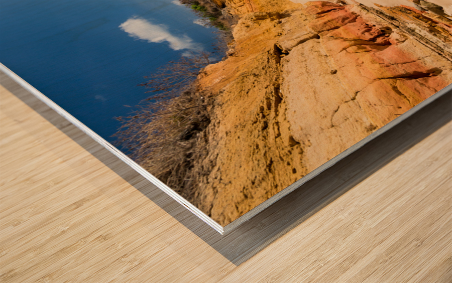 Cupecoy Beach Sint Maarten Wood print