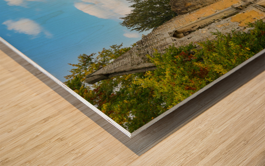 Minster Lovell in Cotswold district of England Wood print