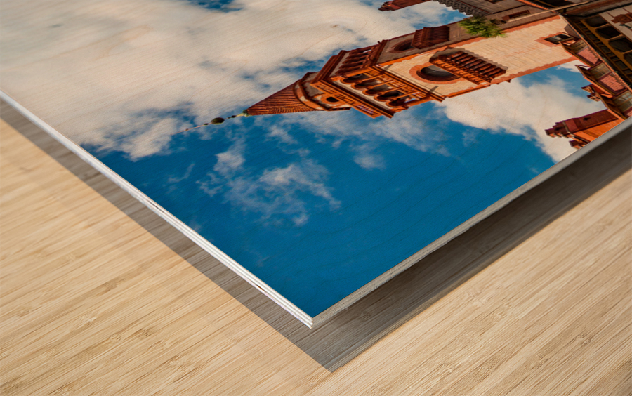 Tower Flagler college Florida Wood print