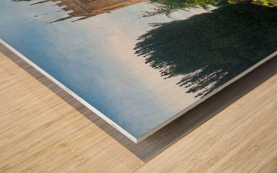 Stanway House and St Peters Church Stanton Wood print