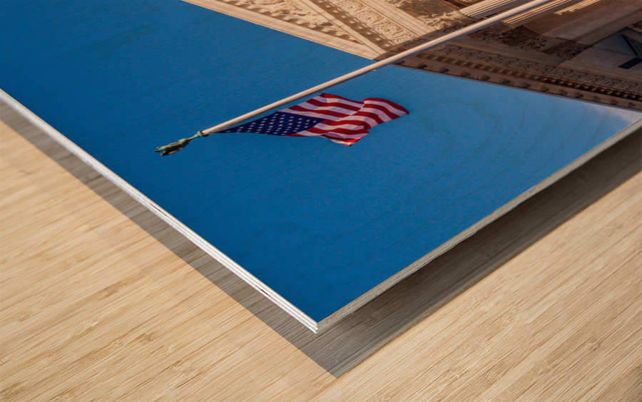 Supreme Court Washington DC Wood print