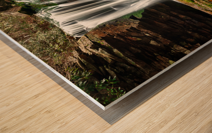 Elakala Falls in West Virginia Wood print