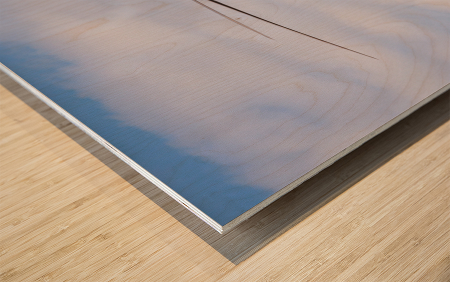 Bell 412 Helicopter coming in to land Wood print